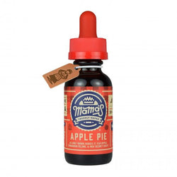 Mama’s Apple Pie flavored eliquid in a glass bottle