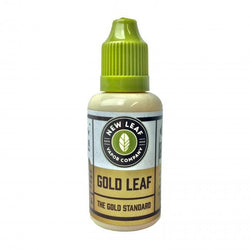 New Leaf Premium Gold Leaf flavored eliquid in a plastic bottle